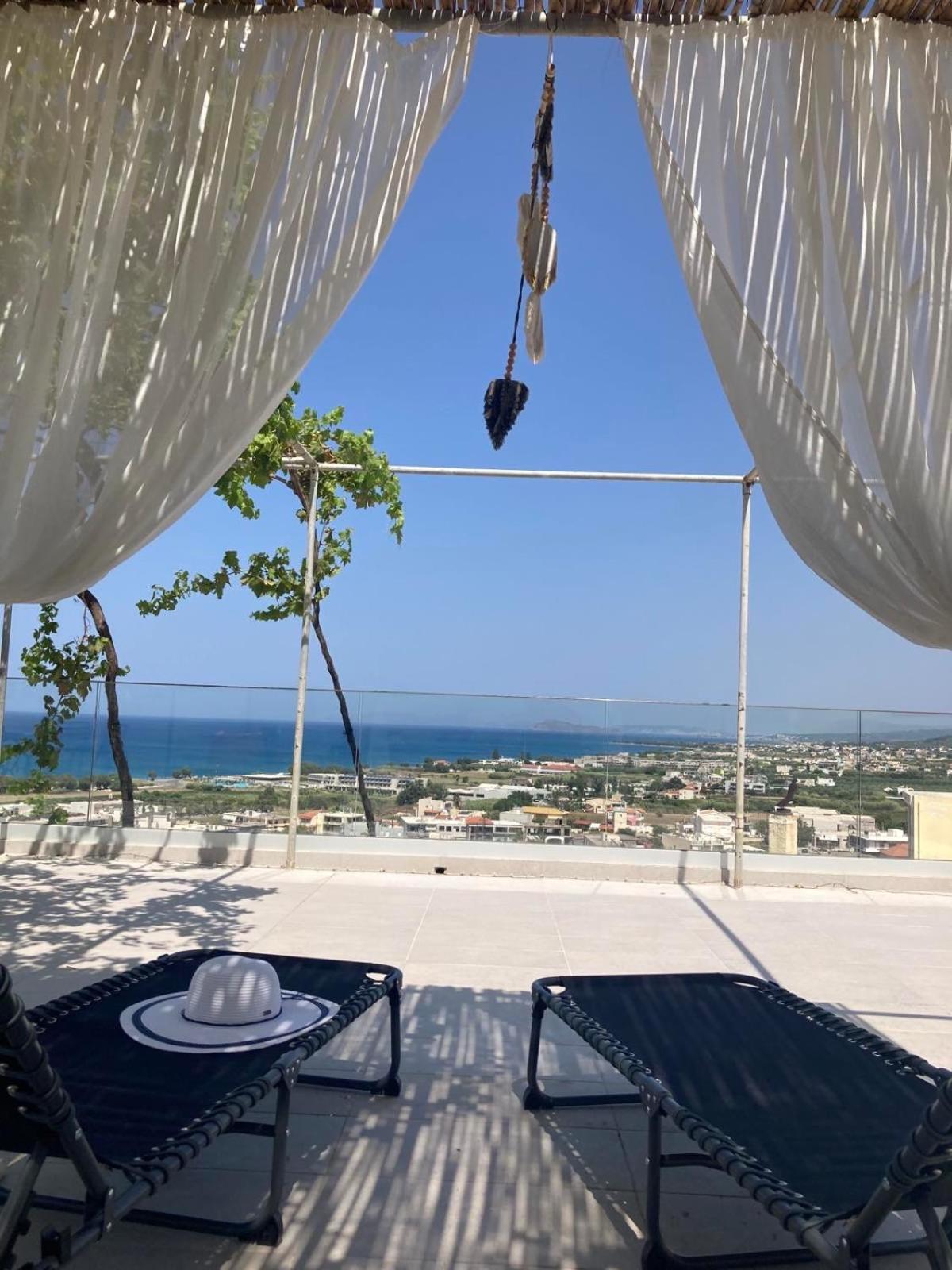 The Serene Veranda With Breathtaking Views Kolymbari Exterior photo